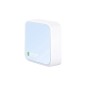 TP-Link TL-WR802N trdls router Hurtigt ethernet Enkelt band 24 GHz Bl Hvid